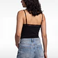 Body Mujer Pabilo Escote Encaje Negro - Miniatura 4