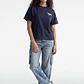 Polera Mujer Boxy Fit Bloom Azul - Miniatura 2