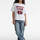 Polera Mujer Print Granada Crudo - Miniatura 2