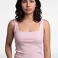 Peto Mujer Escote Cuadrado Rosado - Miniatura 3