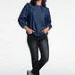 Blusa Mujer Lyocell Cuello Bobo Azul - Miniatura 2