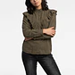 Blusa Mujer Lyocell Volantes Café - Miniatura 1