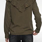 Blusa Mujer Lyocell Volantes Café - Miniatura 4