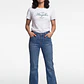 Jeans Mujer Flare Push Up Azul - Miniatura 1