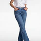 Jeans Mujer Flare Push Up Azul - Miniatura 2