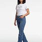 Jeans Mujer Flare Push Up Azul - Miniatura 4