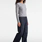Jeans Mujer Wide Loose Azul - Miniatura 4