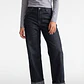 Jeans Mujer Wide Loose Azul - Miniatura 2