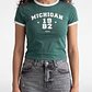 Polera Mujer Estampado Número Verde - Miniatura 3