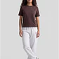 Pantalón Buzo Mujer Balloon Varsity Gris - Miniatura 1