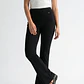 Calza Mujer Tiro Alto Flare Negro - Miniatura 2