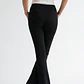 Calza Mujer Tiro Alto Flare Negro - Miniatura 3