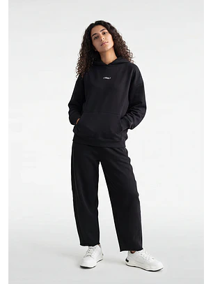 Polerón Mujer Hoodie Bordado Back Azul