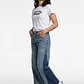 Jeans Mujer Extra Wide Led Bicolor Celeste - Miniatura 3