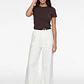 Pantalón Mujer Wide Led Liviano Blanco - Miniatura 1