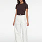Pantalón Mujer Wide Led Liviano Blanco - Miniatura 4