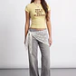Polera Mujer Estampados Color Amarillo - Miniatura 1