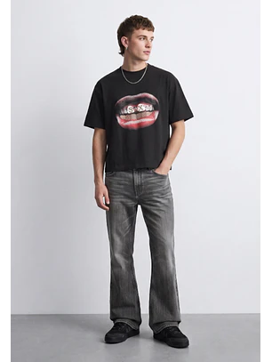 Polera Hombre Boca Azul