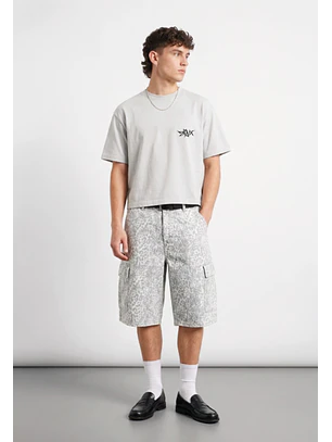 Bermuda Hombre Jort Animal Print Gris