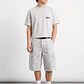Bermuda Hombre Jort Animal Print Gris - Miniatura 1