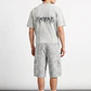 Bermuda Hombre Jort Animal Print Gris - Miniatura 2
