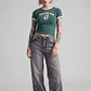 Polera Mujer Estampado Número Verde - Miniatura 2