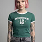 Polera Mujer Estampado Número Verde - Miniatura 1