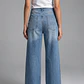 Jeans Mujer Baggy Tiro Alto Proceso Celeste - Miniatura 3