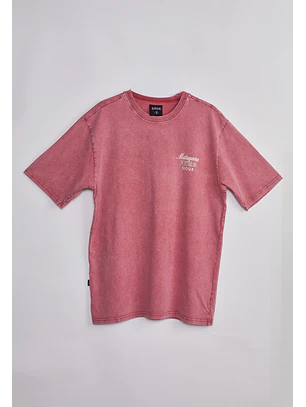 Polera Hombre Matsuyama Oriental Rojo