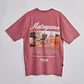 Polera Hombre Lavada Oriental Rojo - Miniatura 2
