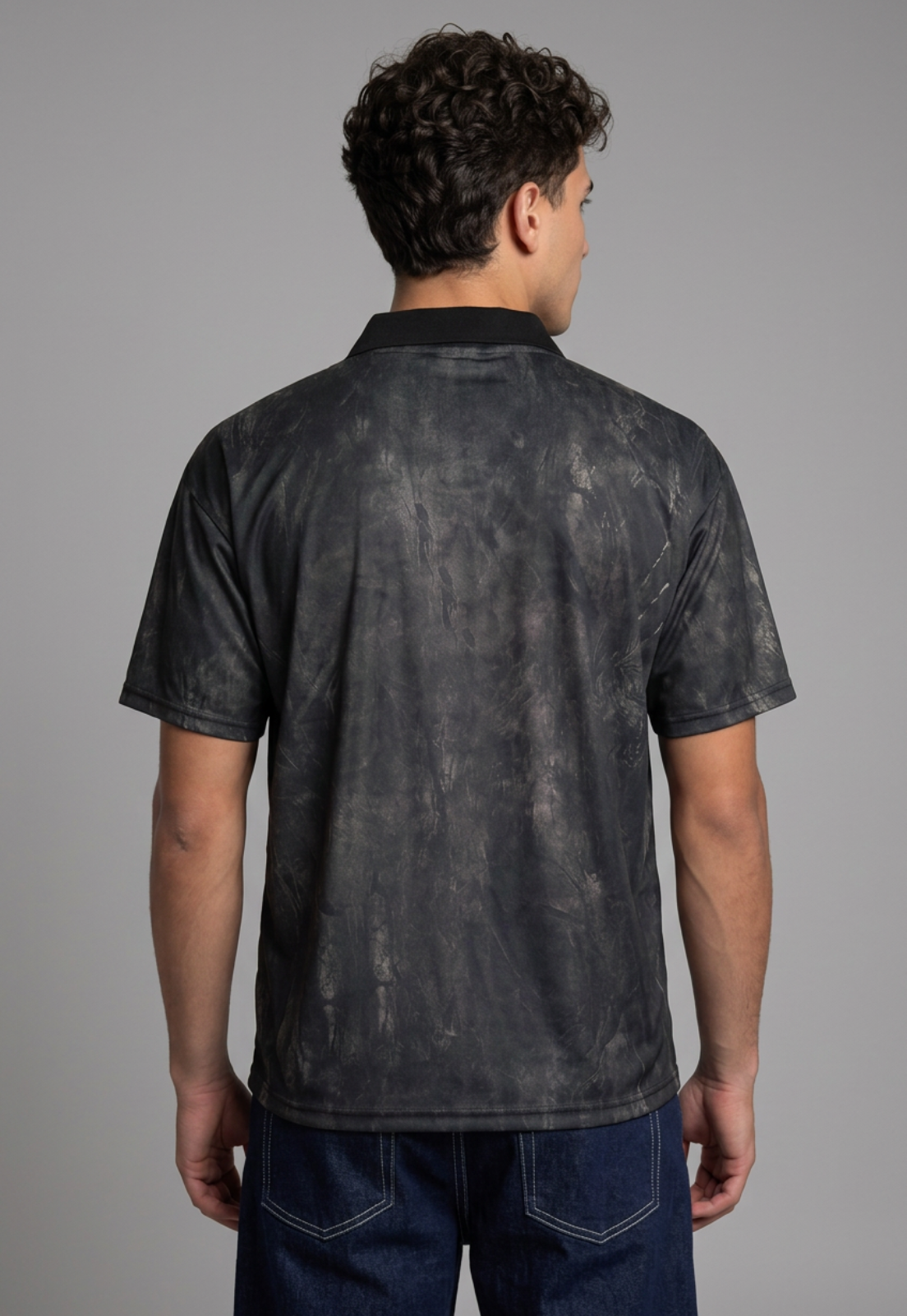 Polera Hombre Sport Club Camuflada Verde 3