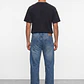 Jeans Hombre Straight Relaxed Proceso Azul - Miniatura 2