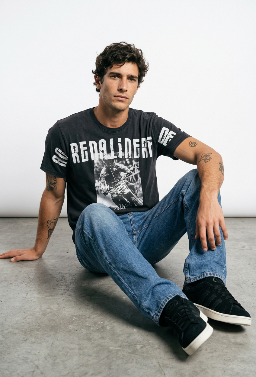 Jeans Hombre Straight Relaxed Proceso Azul 3