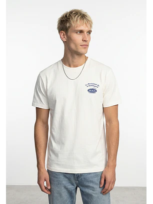 Polera Hombre Croissant Blanco