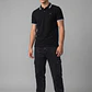 Polera Hombre Piqué Negro - Miniatura 3