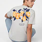 Polera Hombre Relaxed Limones Gris - Miniatura 1