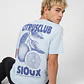 Polera Hombre Relaxed Naranjas Celeste - Miniatura 1