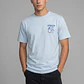 Polera Hombre Relaxed Naranjas Celeste - Miniatura 2