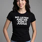 Polera Mujer Frases Negro - Miniatura 1