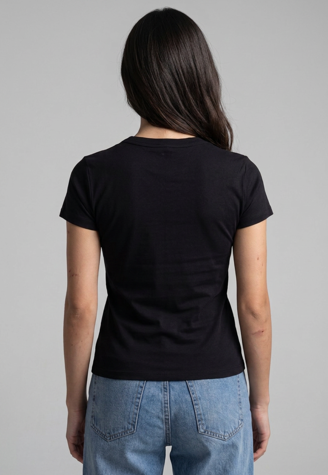 Polera Mujer Frases Negro 2