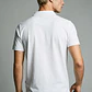Polera Hombre Piqué Cuello V Blanco - Miniatura 2