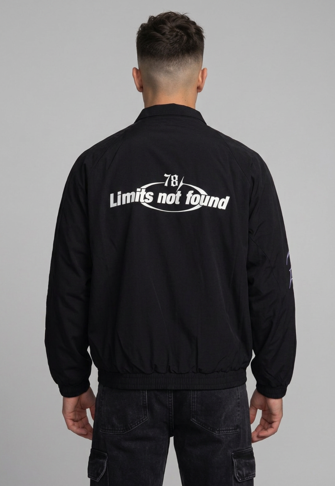 Chaqueta Hombre Bordados Death Negro 2