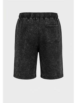 Bermuda Hombre Jort Franela Proceso Negro