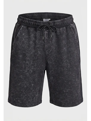 Bermuda Hombre Jort Franela Proceso Negro