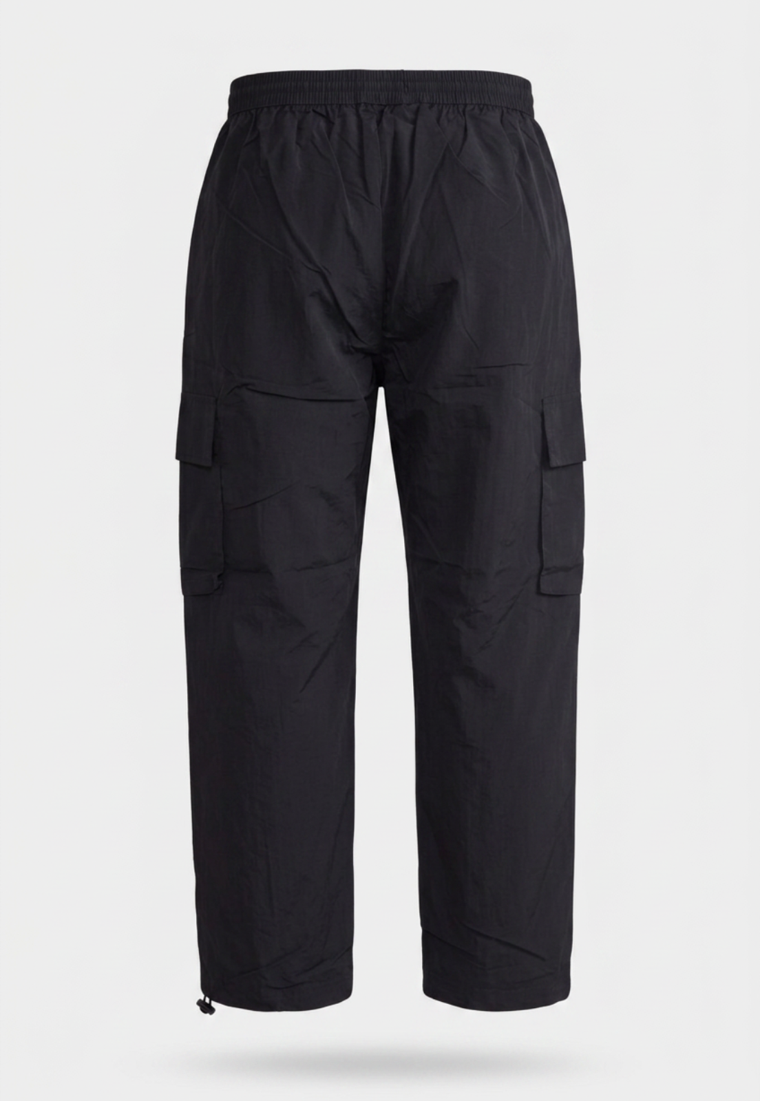 Pantalón Buzo Hombre Cargo Negro 2