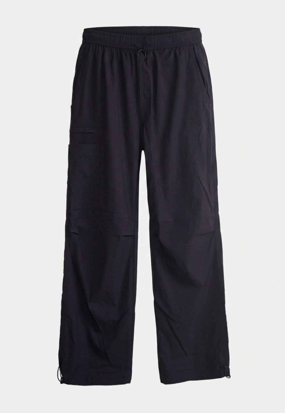 Pantalón Hombre Jogger Ajustador Negro 1