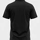 Camisa Hombre Mega Baggy Bolsillos Negro - Miniatura 2