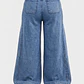 Pantalón Mujer Palazzo Lyocell Celeste - Miniatura 2