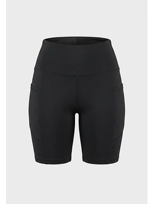 Calza Mujer Bolsillos Negro Training