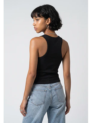Peto Mujer Rib Tachas Azul